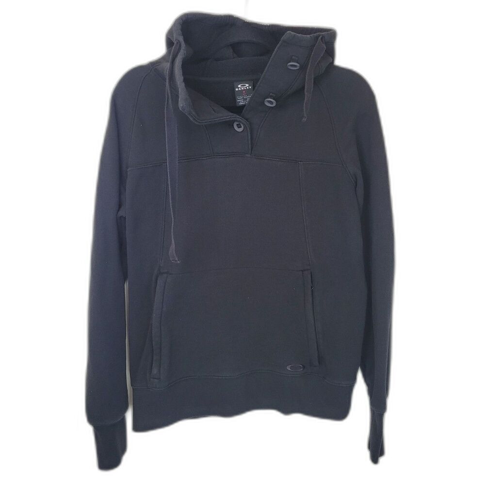 Oakley Black Regular Fit Hoodie Jacket